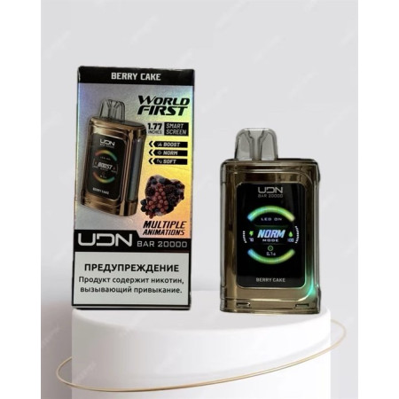 UDN BAR 20000 ORIGINAL (Strawberry mint candy)