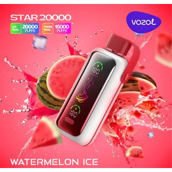 VOZOL STAR 26000/20000 англ. ORIGINAL (Raspberry watermelon pineapple)