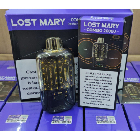 LOST MARY COMBO 20000 (2 вкуса+mix) ORIGINAL (Lime - Pineapple)