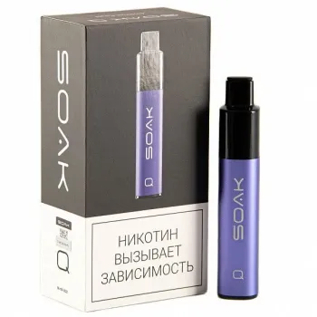 SOAK Q УСТРОЙСТВО+КАРТРИДЖ 1500 ORIGINAL (Аметистовый фиолетовый)
