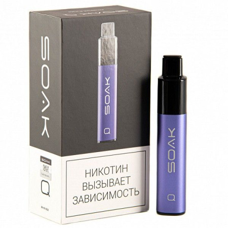 SOAK Q УСТРОЙСТВО+КАРТРИДЖ 1500 ORIGINAL (Аметистовый фиолетовый)