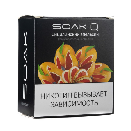 SOAK Q картриджи (2шт) 1500 Original (Кокосовое мороженое)