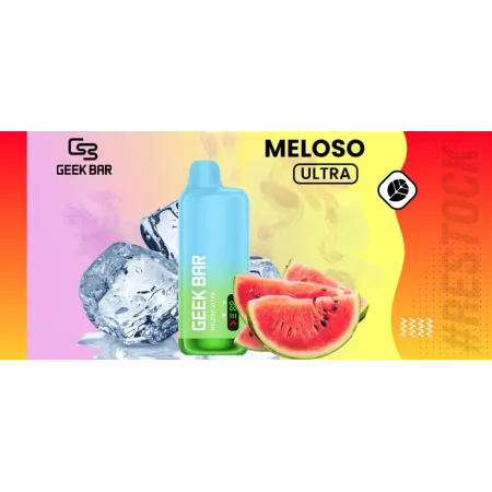 GEEK BAR Meloso ultra 10000 ORIGINAL (СЛИВОЧНЫЙ ТАБАК)