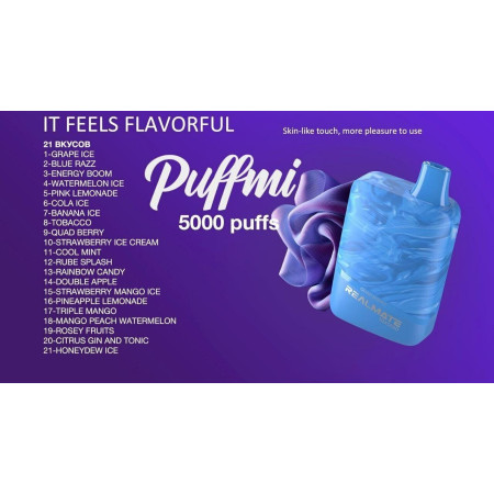 PUFFMI REALMATE 5000 ORIGINAL (Triple Mango)
