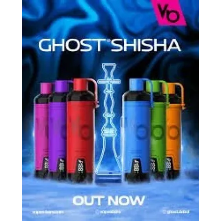 Ghost Shisha 15000 кальян original (Grape mint)