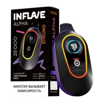 INFLAVE ALPHA STRONG 25000 original (Холодная мята)