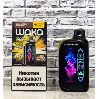 WAKA BLAST 38000 Original (Черника малина ментол)