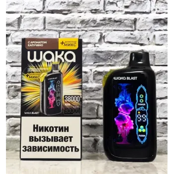 WAKA BLAST 38000 Original (⁠Черника малина лёд)