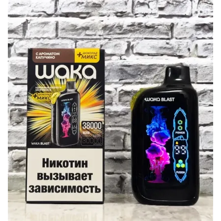 WAKA BLAST 38000 Original (⁠Черника малина лёд)