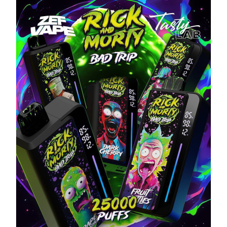 RICK AND MORTY BAD TRIP 25000 ORIGINAL (Ежевичные червячки)