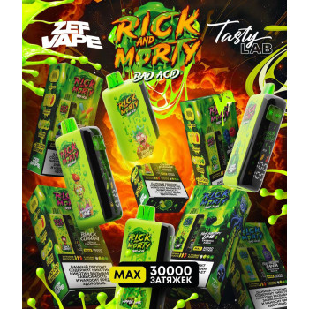 Rick and Morty Bad ACID 30000 original (Виноград лайм)