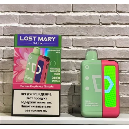 Lost Mary X-link 20000 устр+карт (Кислая клубника питайя)
