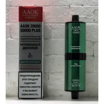 AAOK 30000 Plus (2 вкуса) Original (Вишня персик лимонад Арбуз дыня)