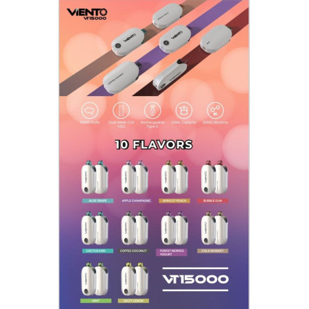 VIENTO VT 15000 ORIGINAL (Cola whiskey)