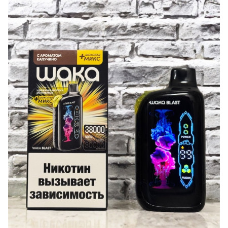 WAKA BLAST 38000 Original (Энергетик лимон)