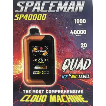 Spaceman Sp 40000 original (Малина гранат)
